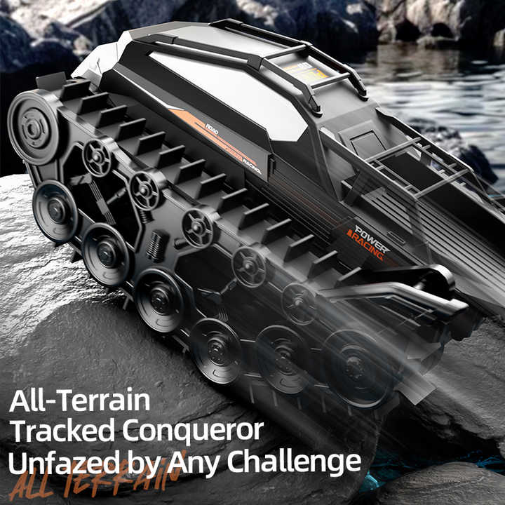 2025 New RC Car Toy Crawler Terrain Armoured RC Vehicle Cool Amphibious Toy Vehicle Rc Race Car Child Gifts