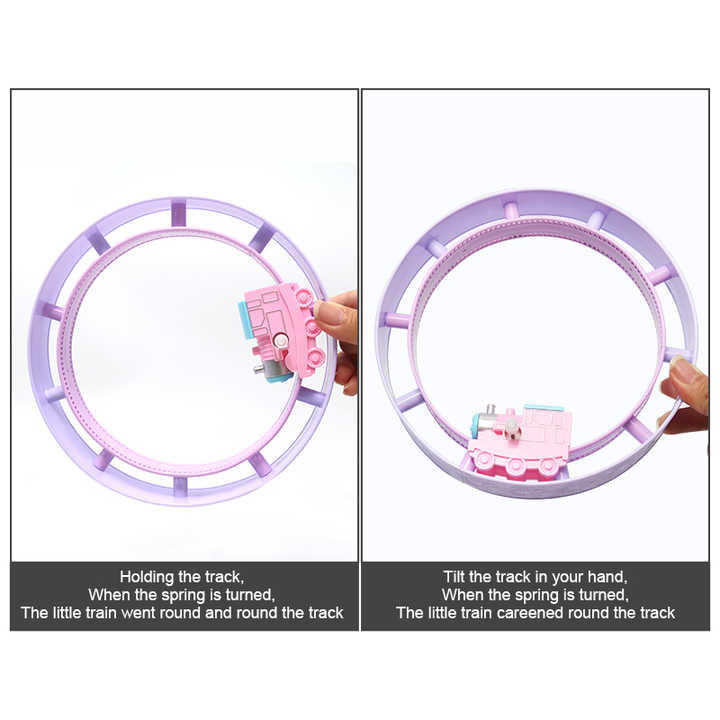 Wholesale Train Track Plastic Wind up Toy Car Toys