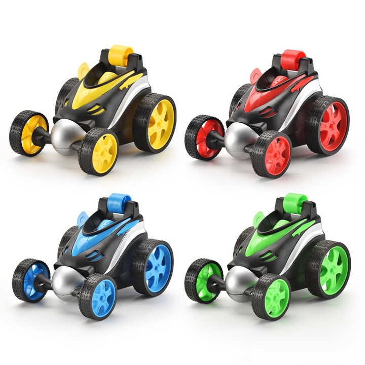 4WD Drift Stunt Car Double-sided Roll Electric 306 Rolling RC Car with LED Light