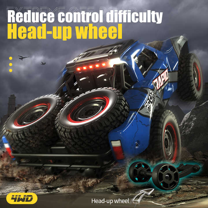 4WD RC Cars 2.4G Radio Remote Control Car Off-Road Drift Off-Road Control Trucks Boys Toys for Children Racing