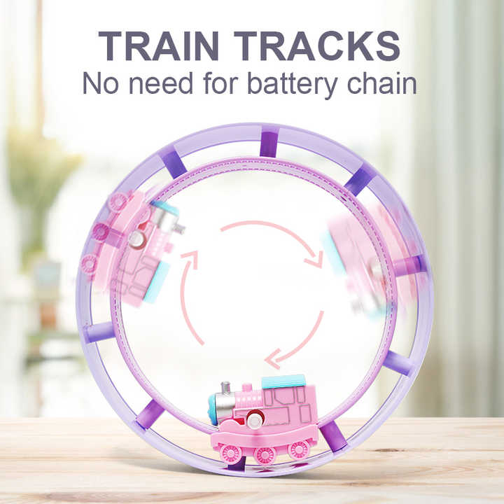 Wholesale Train Track Plastic Wind up Toy Car Toys