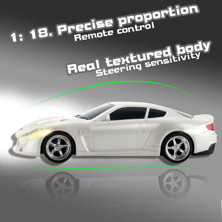 2 4ghz R1 18 4WD Remote Control Toy High Speed Sport Racing Rc Drift Car for Kids