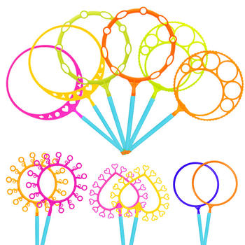 Wholesale Outdoor Toys Bubble Blower Soap Toys Plastic Party Bubble Maker Toys Bubble Wand