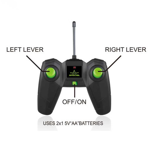 RC Stunt Car Toy, Remote Control Car with 2 Sided 360 Rotation 2 4ghz 4WD Off Stunt RC Car
