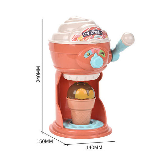 Girl Toys Multiple Delicacy Interactive Entertainment Role Play Cute Interesting Kitchen Ice Cream Maker Pretend Toys
