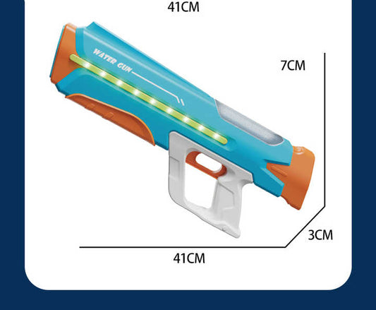New Automatic Induction Water Suction Electric Water Gun Toy High Pressure Remote Children's Water Gun Children's Outdoor Toy