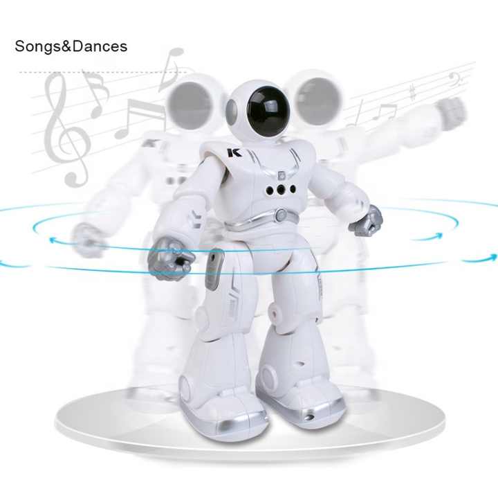 Children's Intelligent Remote Control Robot Toy Touch Sensing Singing Dancing with Sound & Light Smart Robot Toy for Kids